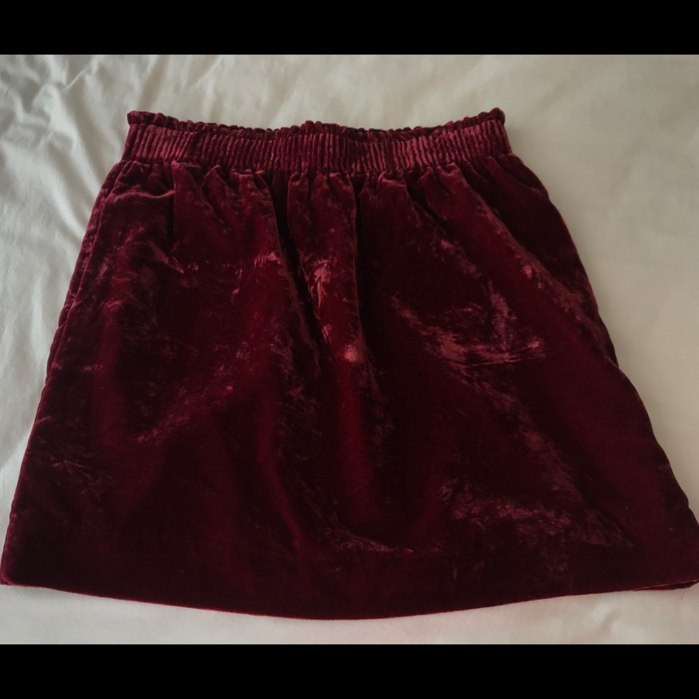 Velvet J. Crew skirt